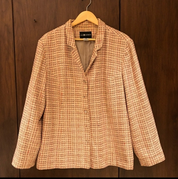 Sag harbor single breasted tweed jacket | Made in USA